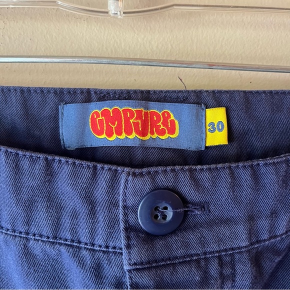 Empyre Loose Fit Navy Cargo Skate Pants - Picture 6 of 7